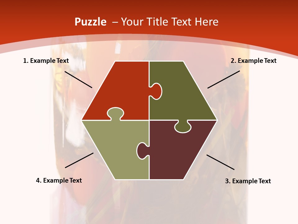 Tomatoes Clear Container PowerPoint Template