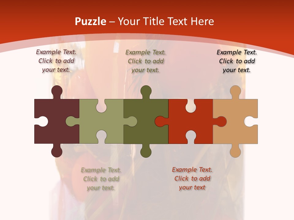 Tomatoes Clear Container PowerPoint Template
