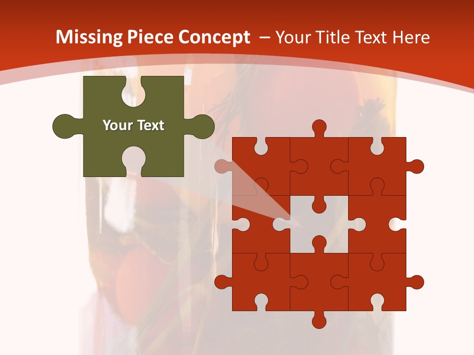 Tomatoes Clear Container PowerPoint Template