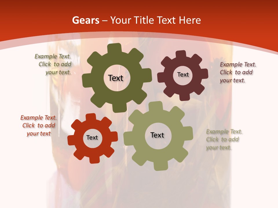 Tomatoes Clear Container PowerPoint Template