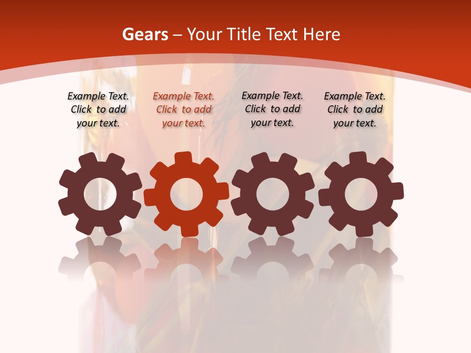 Tomatoes Clear Container PowerPoint Template