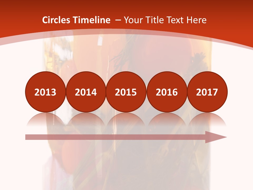 Tomatoes Clear Container PowerPoint Template