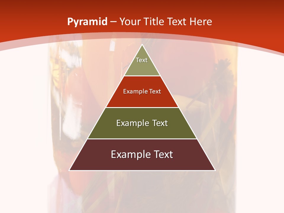 Tomatoes Clear Container PowerPoint Template