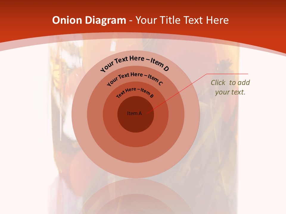Tomatoes Clear Container PowerPoint Template