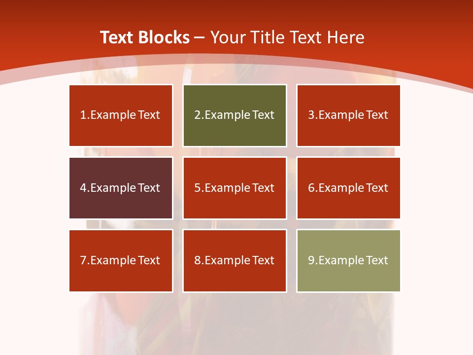 Tomatoes Clear Container PowerPoint Template