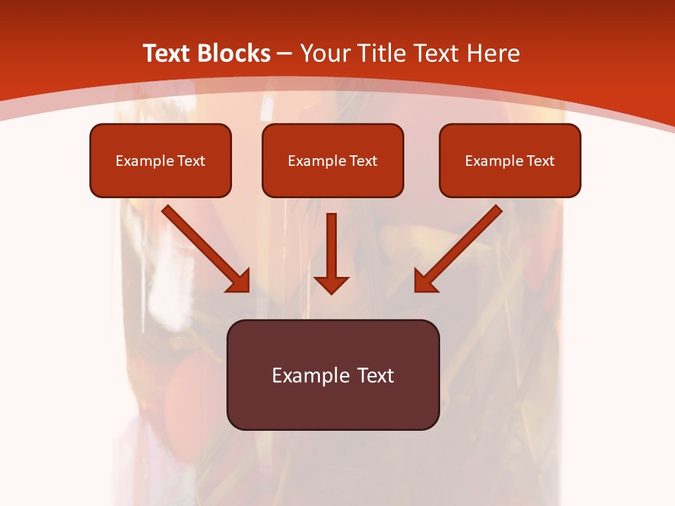 Tomatoes Clear Container PowerPoint Template