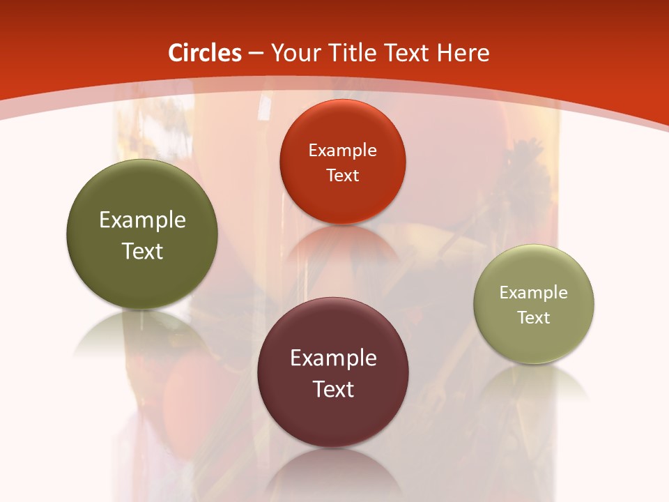 Tomatoes Clear Container PowerPoint Template