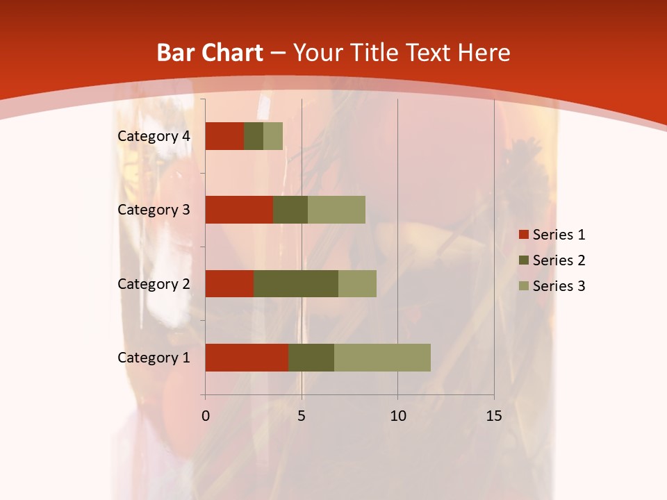 Tomatoes Clear Container PowerPoint Template