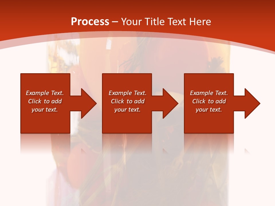 Tomatoes Clear Container PowerPoint Template