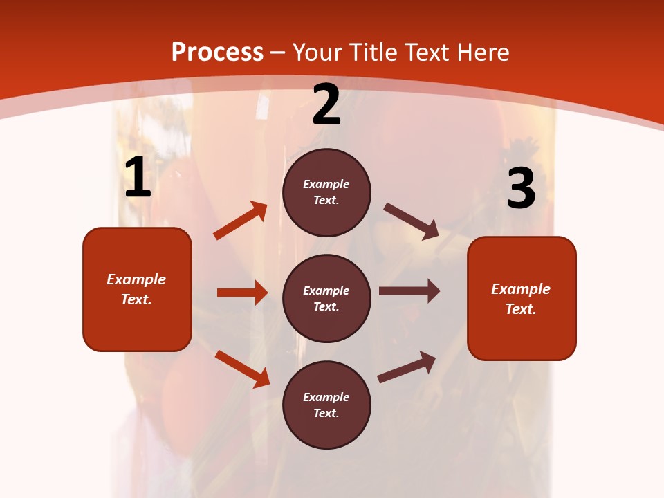 Tomatoes Clear Container PowerPoint Template