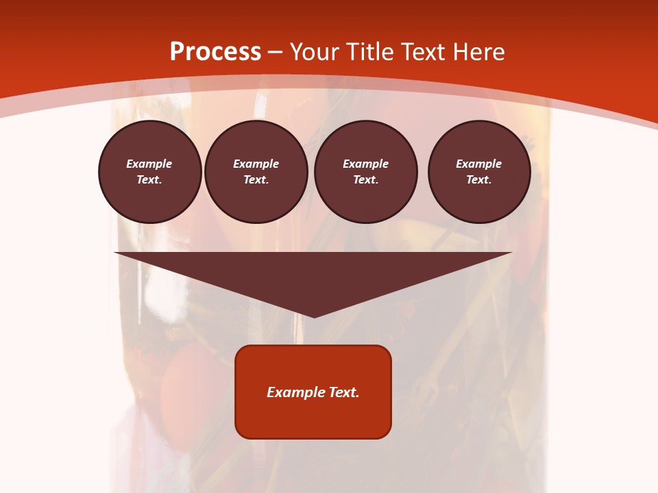 Tomatoes Clear Container PowerPoint Template