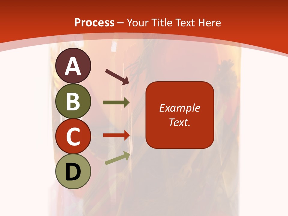 Tomatoes Clear Container PowerPoint Template