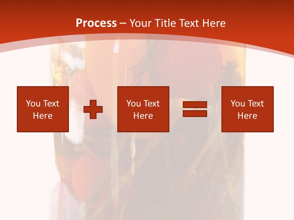 Tomatoes Clear Container PowerPoint Template