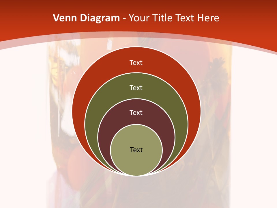 Tomatoes Clear Container PowerPoint Template