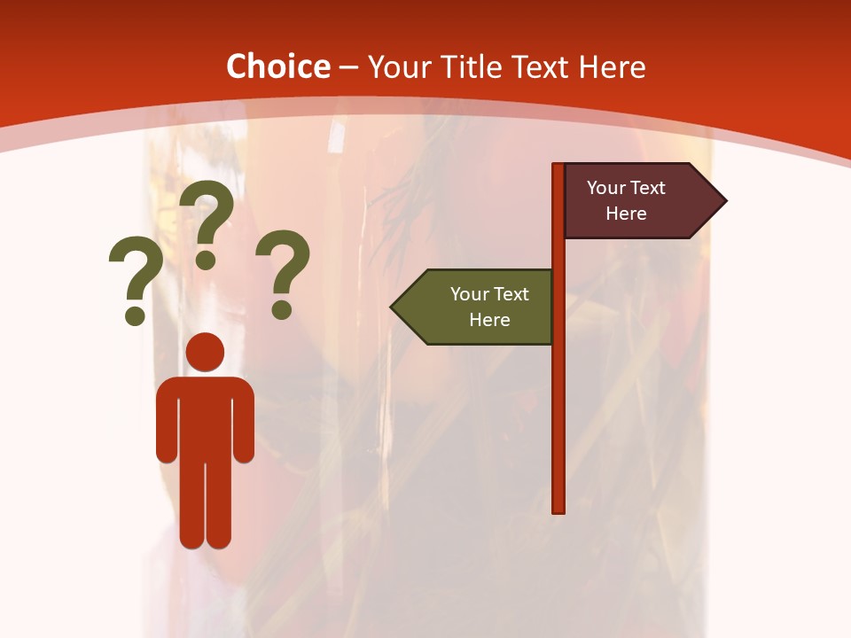 Tomatoes Clear Container PowerPoint Template