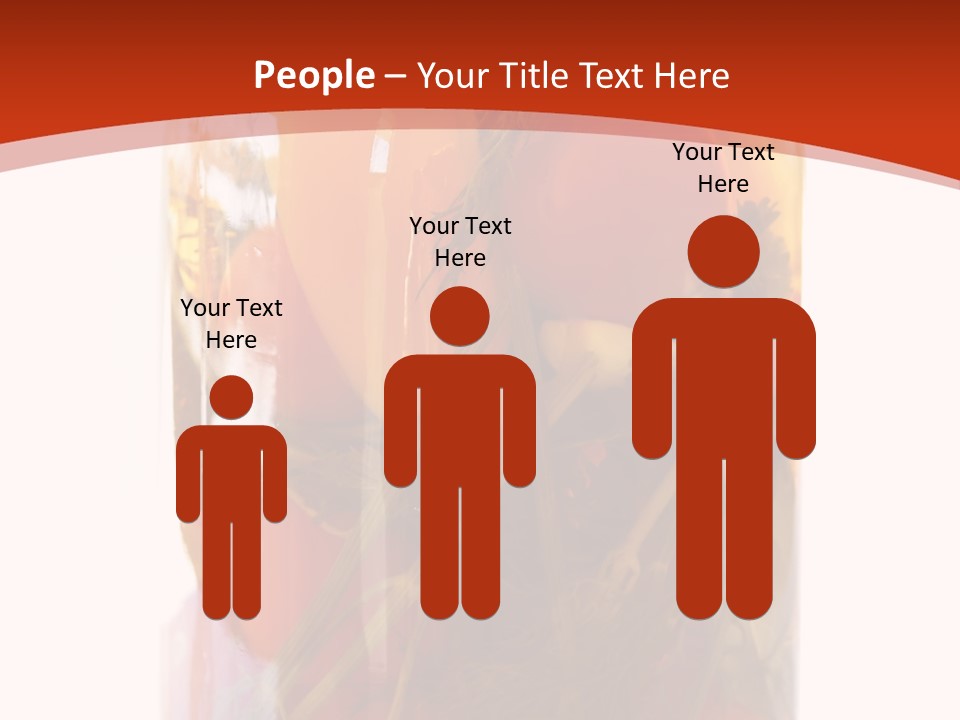 Tomatoes Clear Container PowerPoint Template