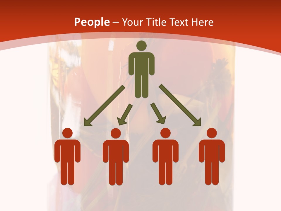 Tomatoes Clear Container PowerPoint Template