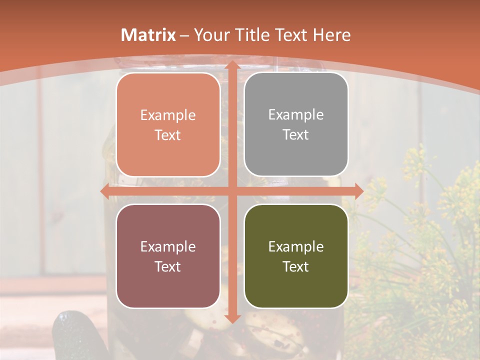 Homemade Dill Salted PowerPoint Template