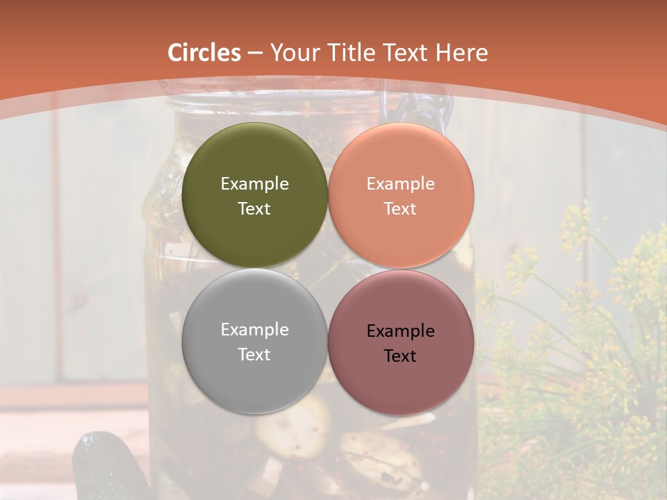 Homemade Dill Salted PowerPoint Template