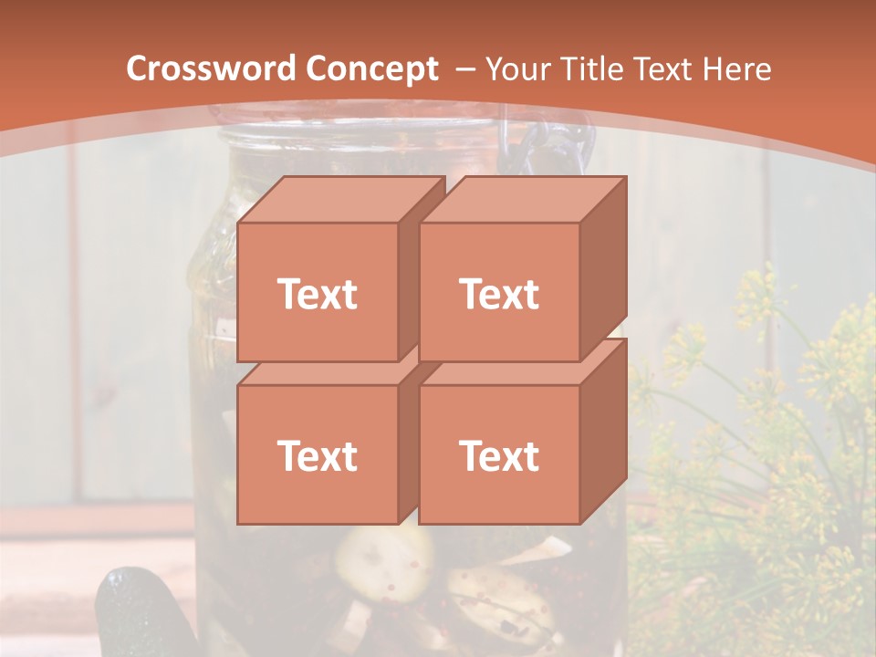 Homemade Dill Salted PowerPoint Template