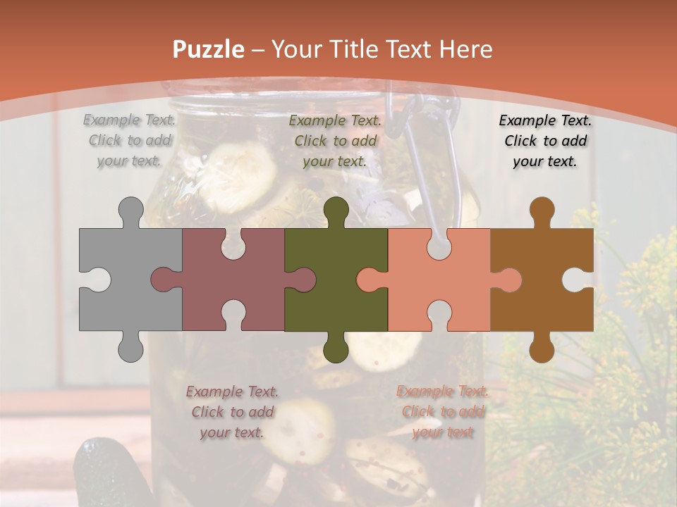 Homemade Dill Salted PowerPoint Template