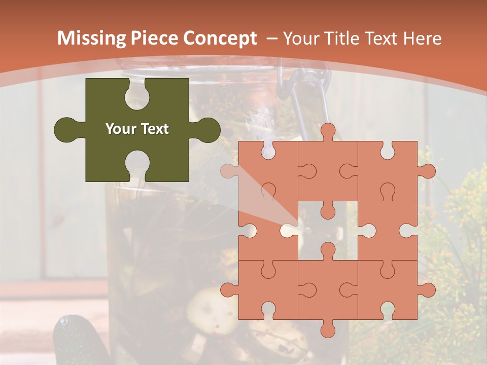 Homemade Dill Salted PowerPoint Template