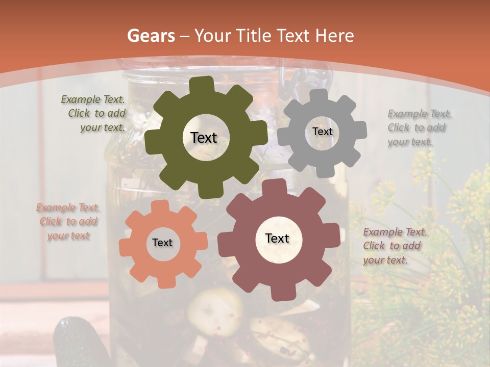 Homemade Dill Salted PowerPoint Template