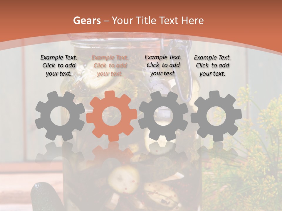 Homemade Dill Salted PowerPoint Template