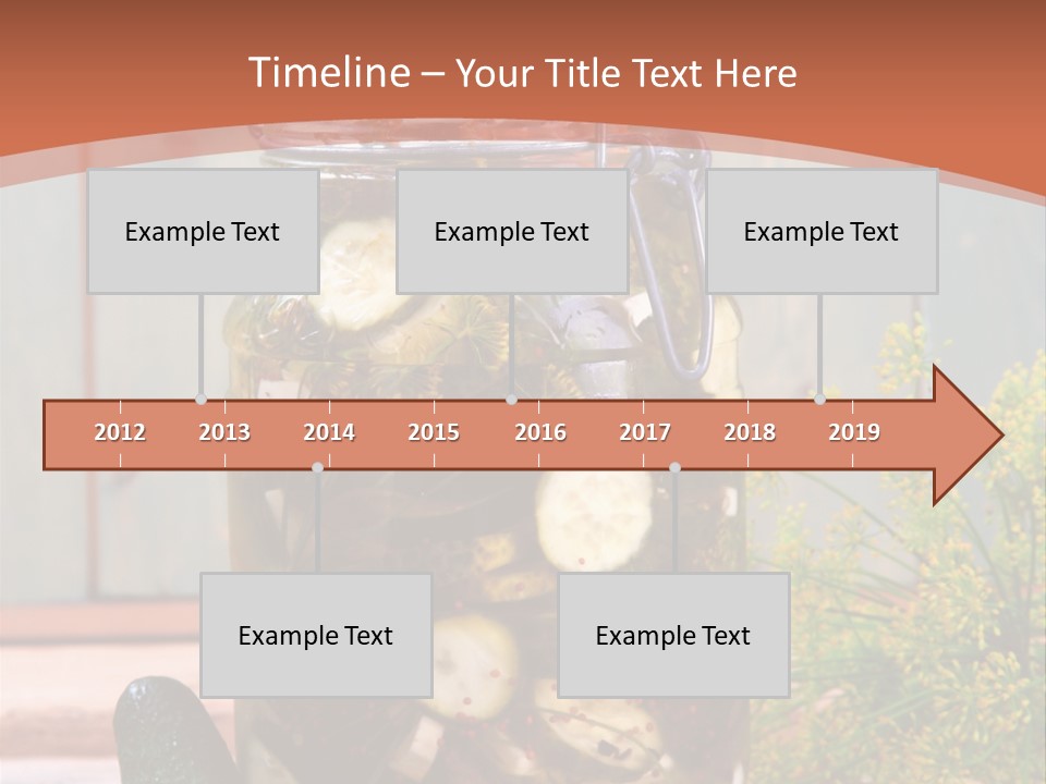 Homemade Dill Salted PowerPoint Template