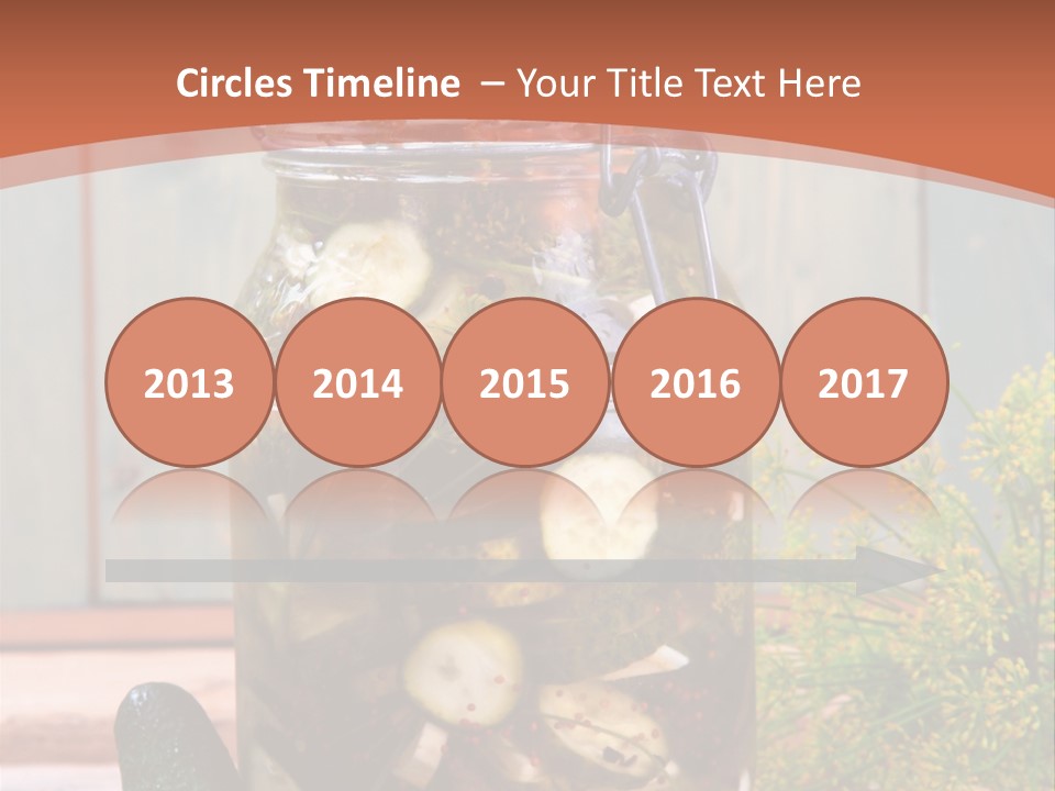 Homemade Dill Salted PowerPoint Template