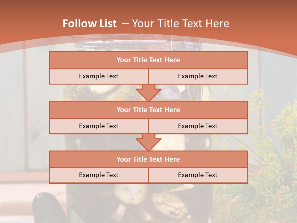 Homemade Dill Salted PowerPoint Template