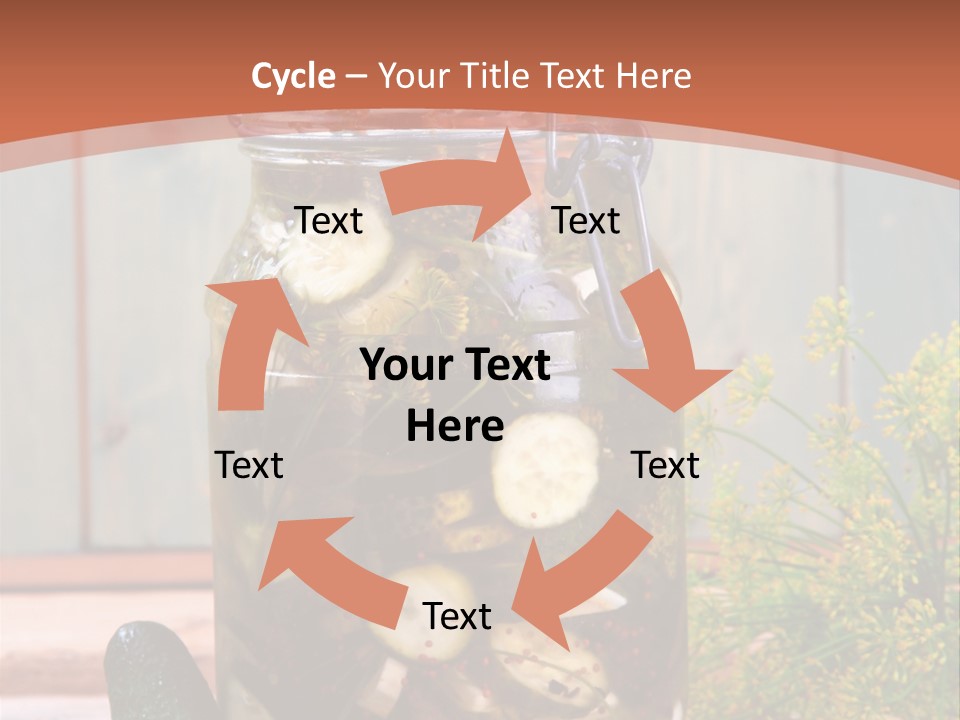 Homemade Dill Salted PowerPoint Template