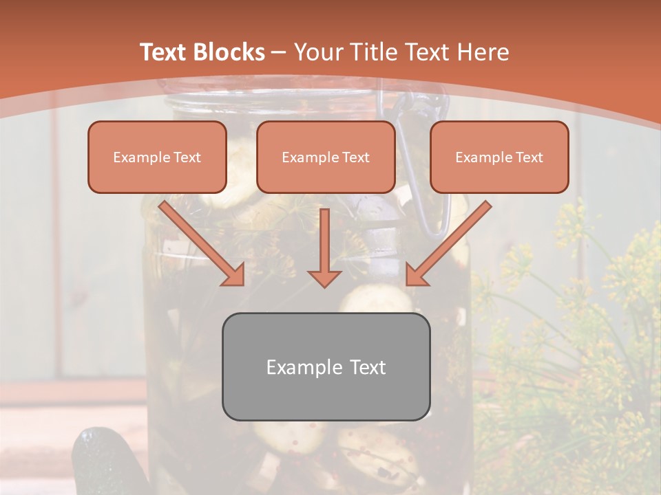 Homemade Dill Salted PowerPoint Template