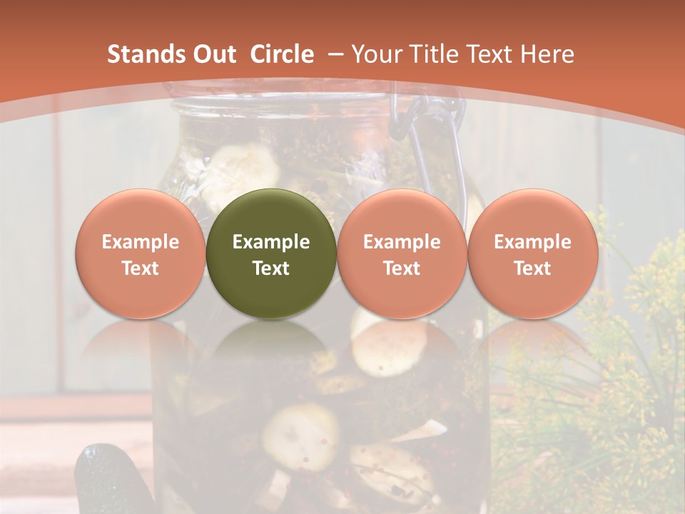 Homemade Dill Salted PowerPoint Template