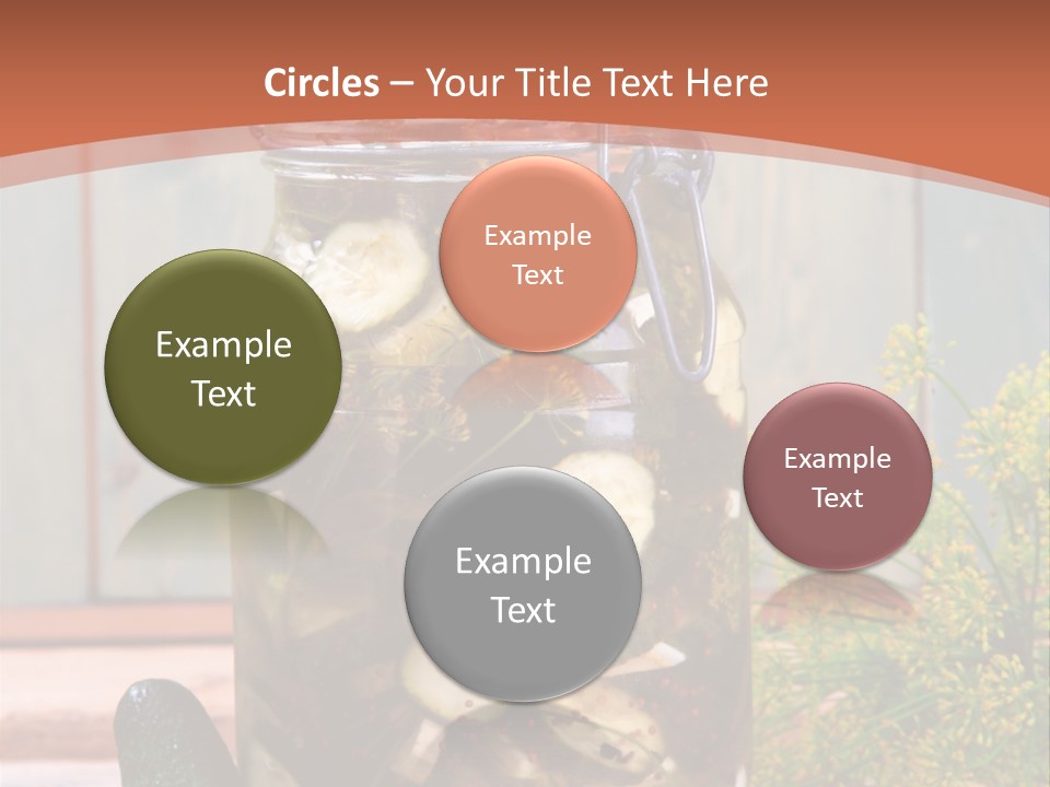 Homemade Dill Salted PowerPoint Template