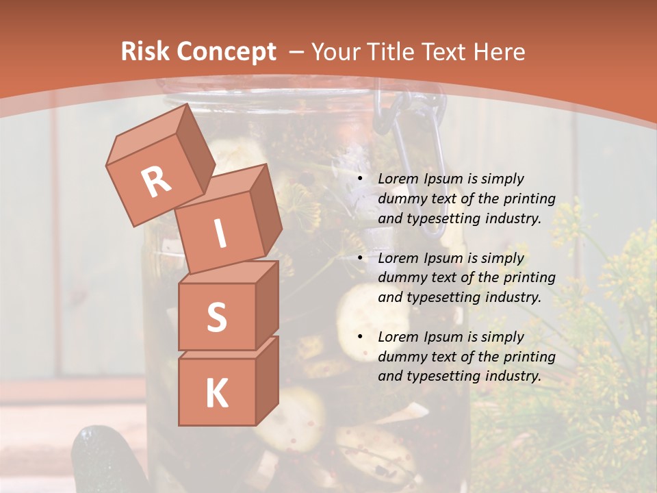 Homemade Dill Salted PowerPoint Template