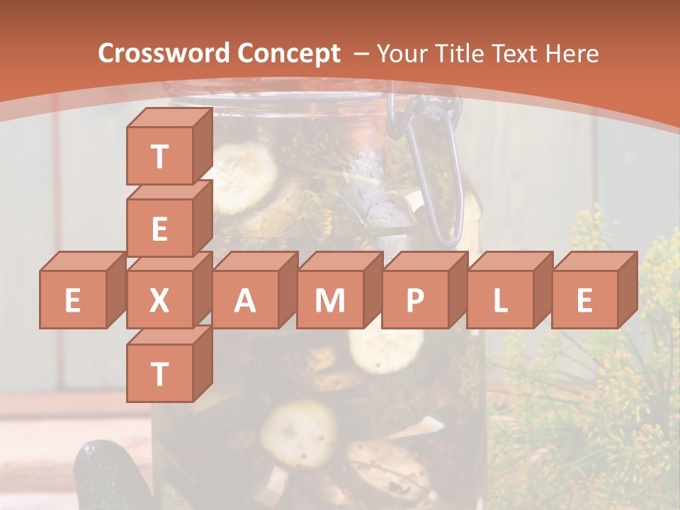 Homemade Dill Salted PowerPoint Template