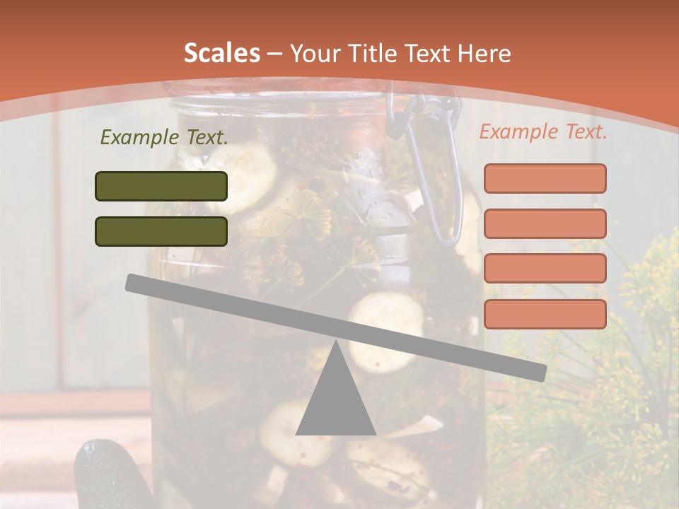 Homemade Dill Salted PowerPoint Template