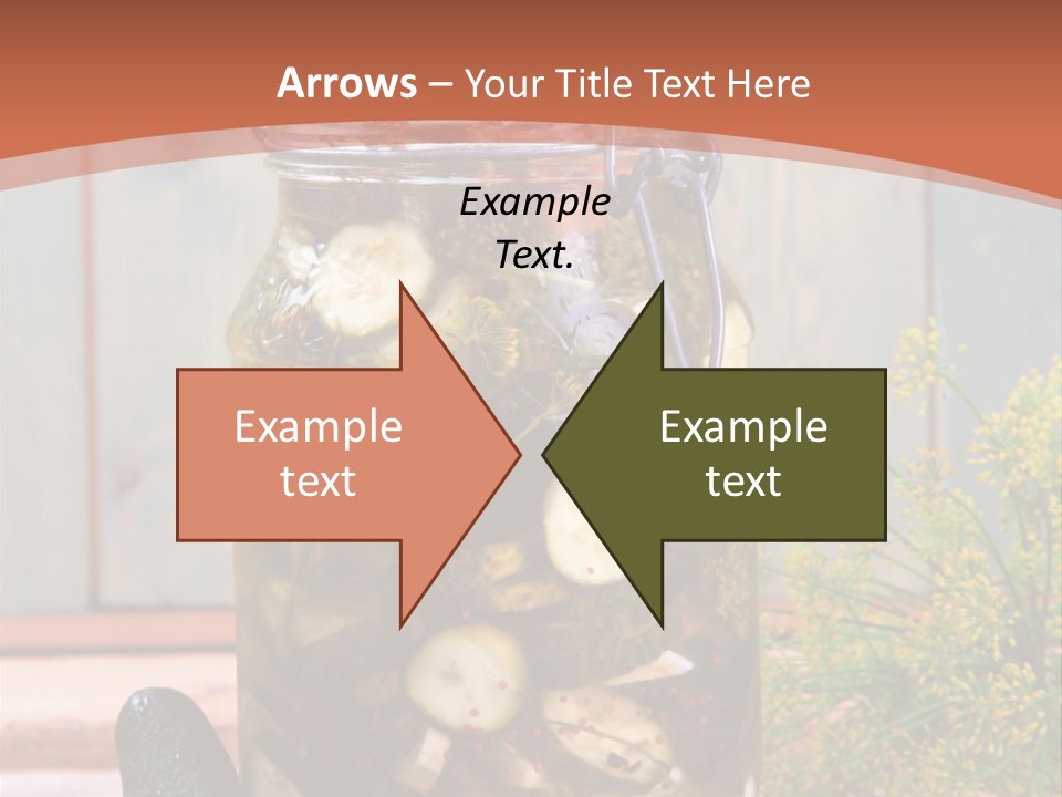 Homemade Dill Salted PowerPoint Template