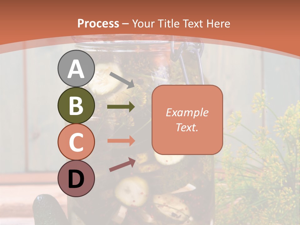 Homemade Dill Salted PowerPoint Template