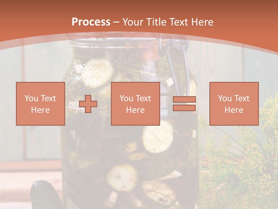 Homemade Dill Salted PowerPoint Template