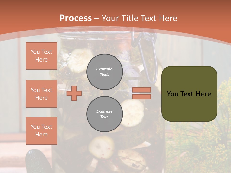 Homemade Dill Salted PowerPoint Template