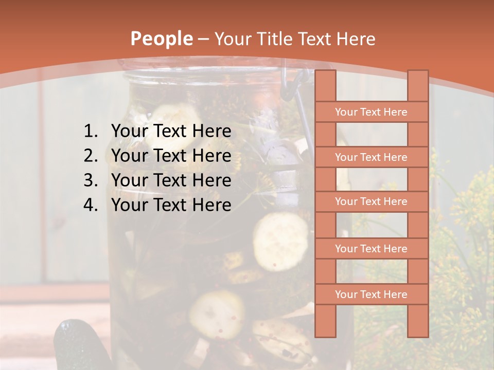 Homemade Dill Salted PowerPoint Template
