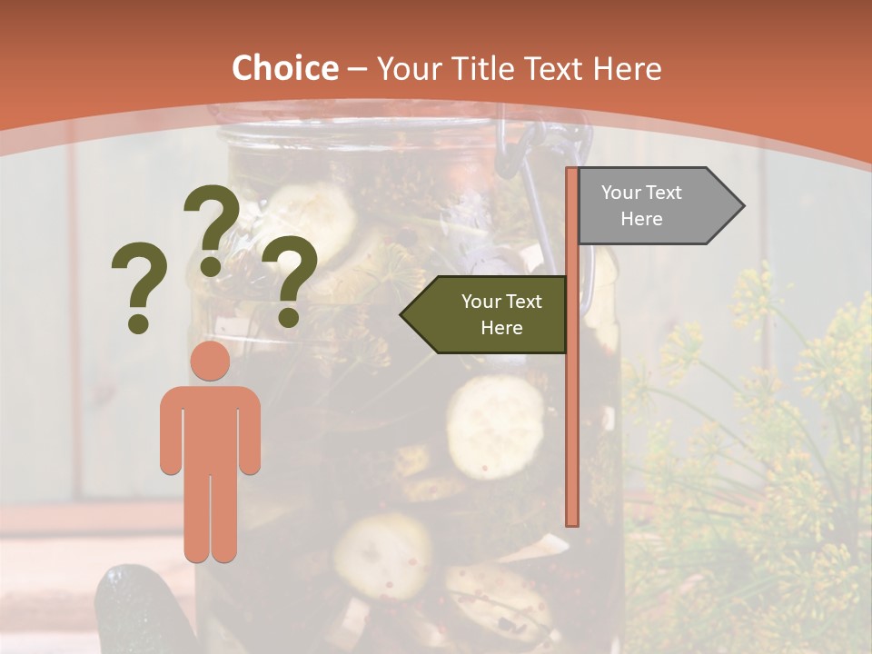 Homemade Dill Salted PowerPoint Template