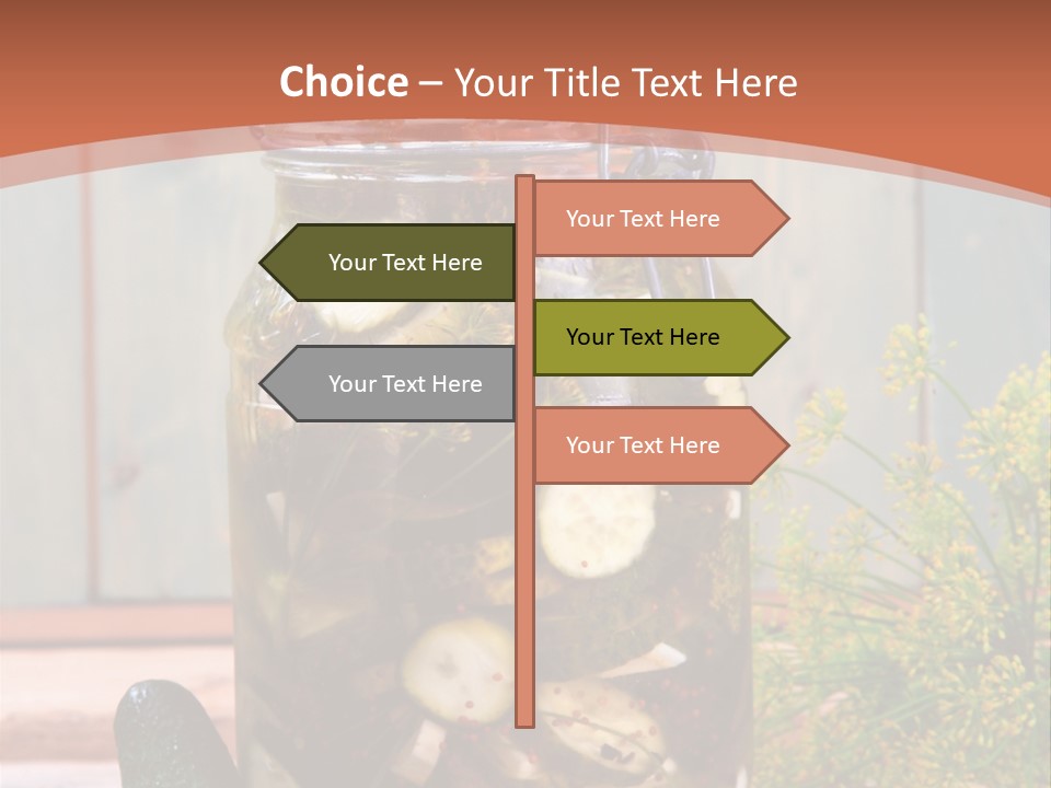 Homemade Dill Salted PowerPoint Template