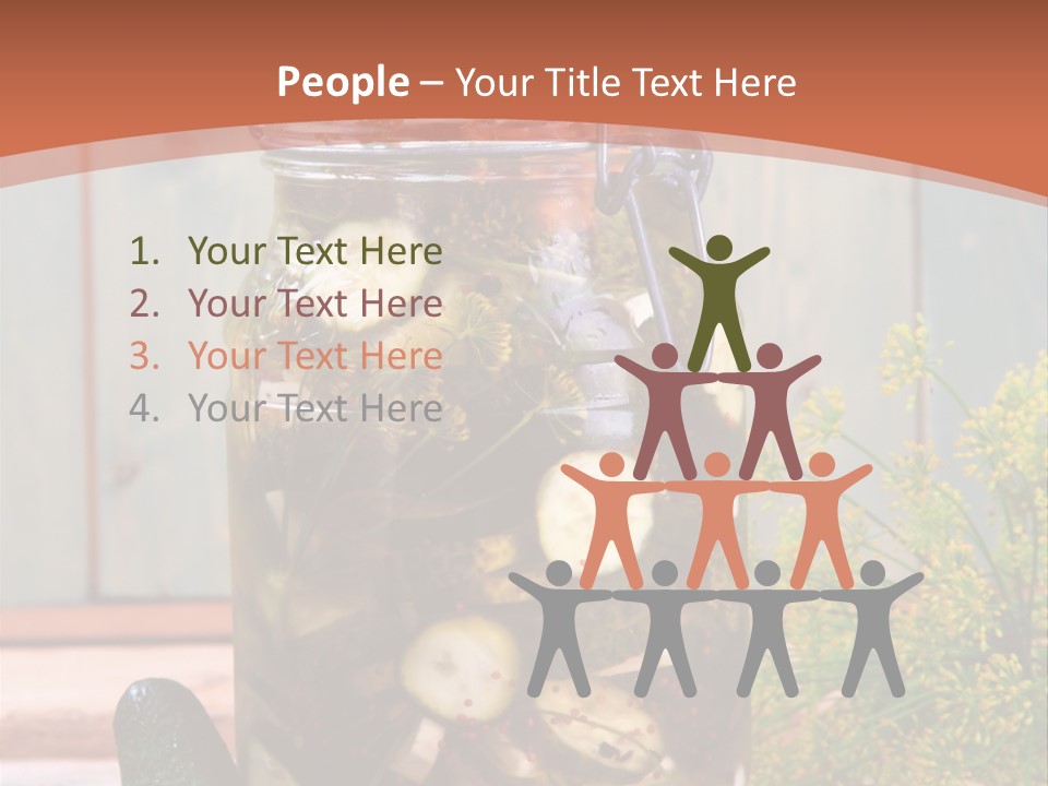 Homemade Dill Salted PowerPoint Template