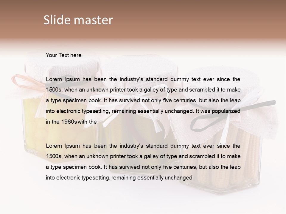 Onion Vegetables Corncobs PowerPoint Template