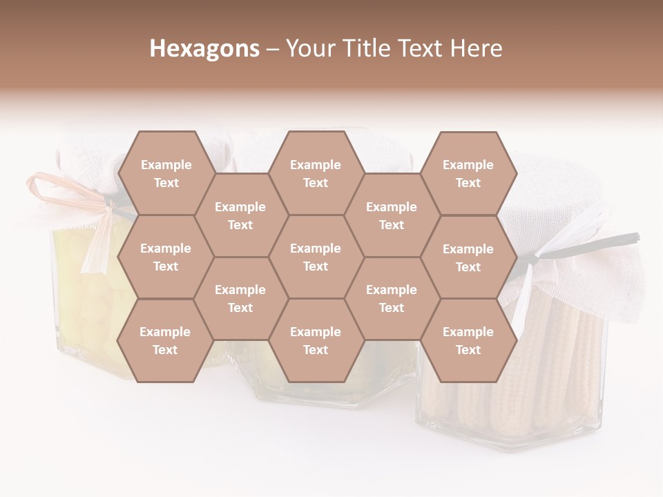 Onion Vegetables Corncobs PowerPoint Template