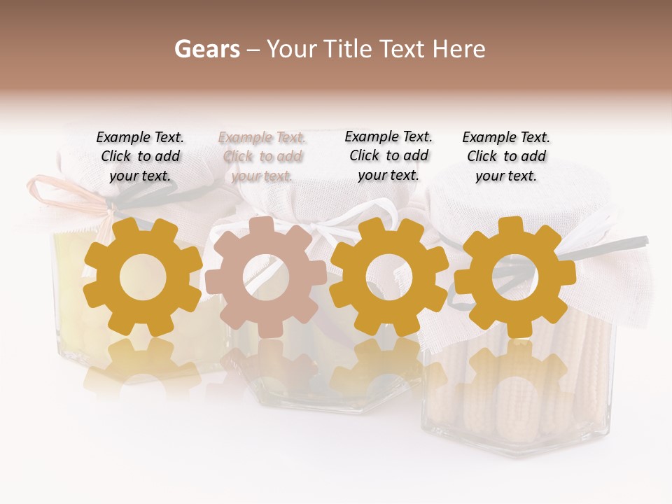 Onion Vegetables Corncobs PowerPoint Template