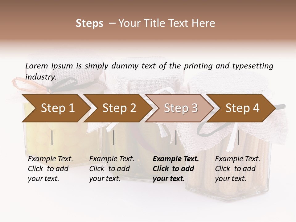 Onion Vegetables Corncobs PowerPoint Template